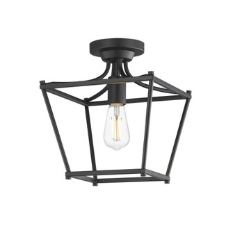 Clifton-Semi-Flush Mount (19|25311BK)
