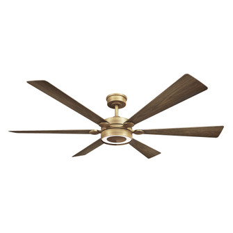 Brenix 60'' 5CCT LED Smart Ceiling Fan (39|F773L-HBR/DO)