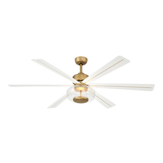Ligero 60'' 5CCT LED Smart Ceiling Fan (39|F769L-HBR/ALW)