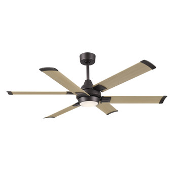 Soarin 56'' 5CCT LED Smart Ceiling Fan (39|F892L-DB/WTO)