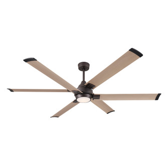 Soarin 72'' 5CCT LED Smart Ceiling Fan (39|F893L-DB/WTO)