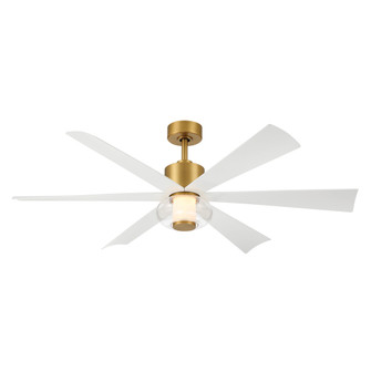Veyra 56'' 5CCT LED Smart Ceiling Fan (39|F761L-LBR/ALW)