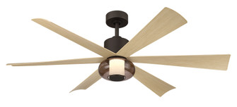 Veyra 56'' 5CCT LED Smart Ceiling Fan (39|F761L-DB/WTO)