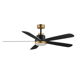 Daisies 60'' 5-Blade Fan w LED (19|88828BKGLD)