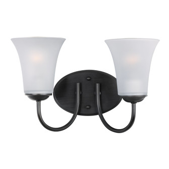Logan 2-Light Bath Vanity (19|10052FTBK)