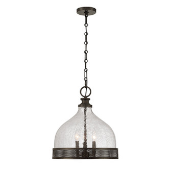Stern 3-Light Pendant in Mediterranean Bronze (128|7-3699-3-15)