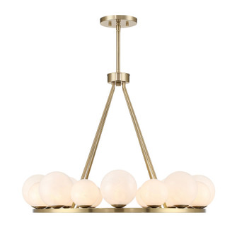 Loudon 16-Light Chandelier in Noble Brass (128|1-7999-16-127)