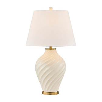 Viola 1-Light Table Lamp in White (128|11-CD34-WH)