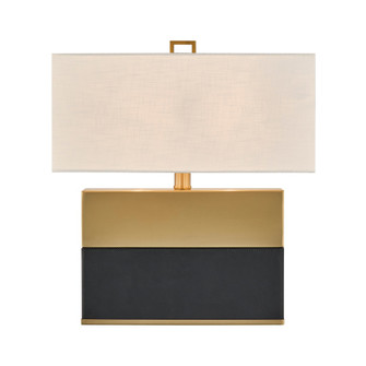 Oliver 1-Light Table Lamp in Honey Brown and Black (128|11-CD33-HBBK)