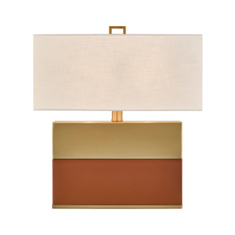 Oliver 1-Light Table Lamp in Honey Brown and Brown (128|11-CD33-HBBR)