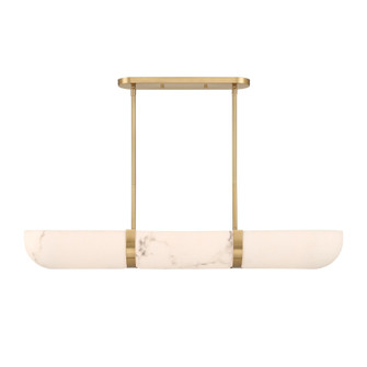 Chalfont 4-Light Chandelier in Warm Brass (128|1-1450-4-322)
