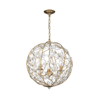 Bridget 16.5'' Soft Gold Chandelier (205|BGT-334-SG-CL)