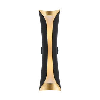 Josie Wall Sconce (6939|H315102L-GL/BK)