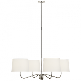 Canto Large Four Arm Chandelier (279|TOB 5348PN-L)