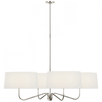 Canto Extra Large Four Arm Chandelier (279|TOB 5349PN-L)