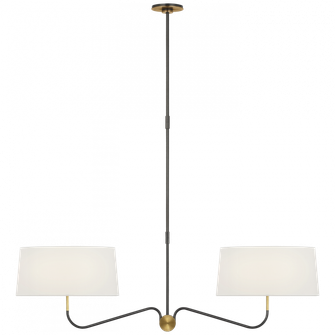 Canto 50'' Linear Chandelier (279|TOB 5352BZ/HAB-L)