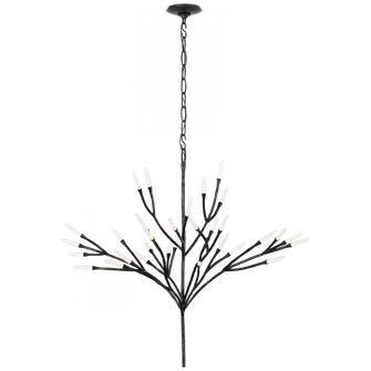 Tirucalli 39'' Sculpted Chandelier (279|TOB 5360WBK-EC)