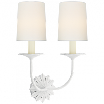Leslie 17'' Double Sconce (279|SK 2206PW-L)
