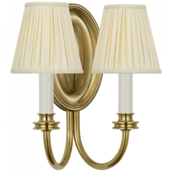 Astoria 12'' Double Sconce (279|MF 2331SB-SP)