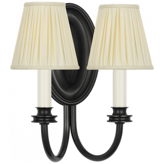 Astoria 12'' Double Sconce (279|MF 2331BZ-SP)