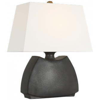 Emiko 21'' Low Wide Table Lamp (279|CHA 8667SBM-L)