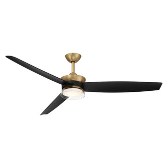 Bistleton 60'' 5CCT LED Smart Ceiling Fan (39|F851L-HBR/CL)