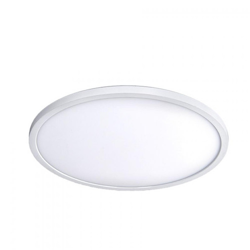 ROUND FLUSH MOUNT 15IN RND 3000K 120V (1357|FM-15RN-930-WT)