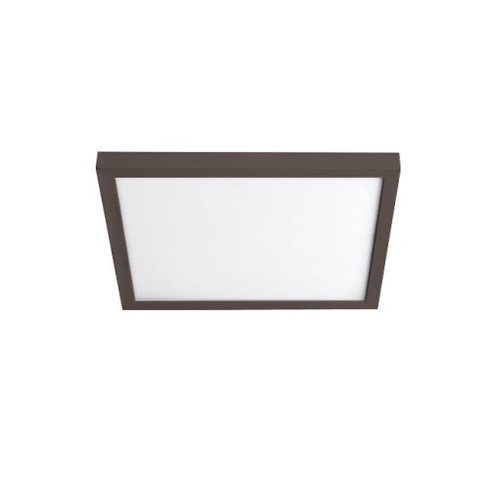 SQUARE FLUSH MOUNT 11IN SQ 3500K 120V (1357|FM-11SQ-935-BZ)