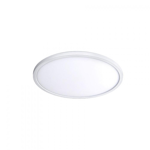 ROUND FLUSH MOUNT 11IN RND 3500K 120V (1357|FM-11RN-935-WT)