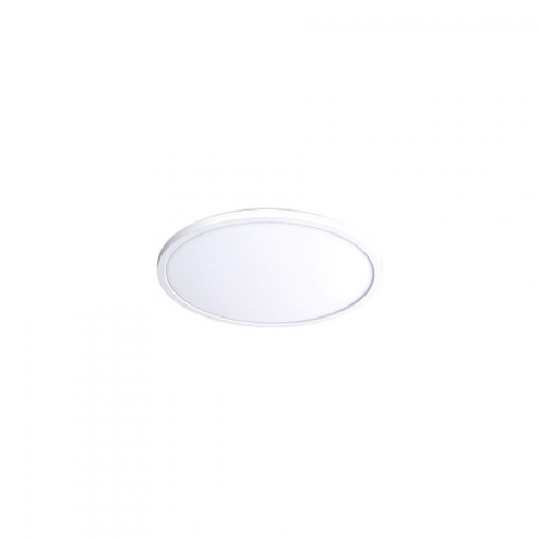 ROUND FLUSH MOUNT 7IN RND 3500K 120V (1357|FM-07RN-935-WT)