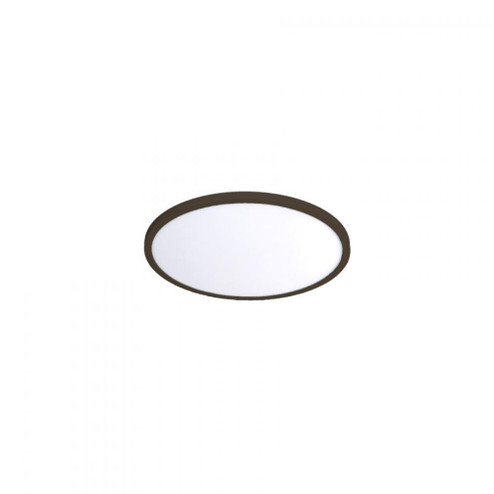 ROUND FLUSH MOUNT 7IN RND 3500K 120V (1357|FM-07RN-935-BZ)