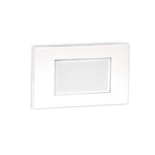 STEP LIGHT 120V HORIZ RECT ALUM (1357|WL-LED130-AM-WT)