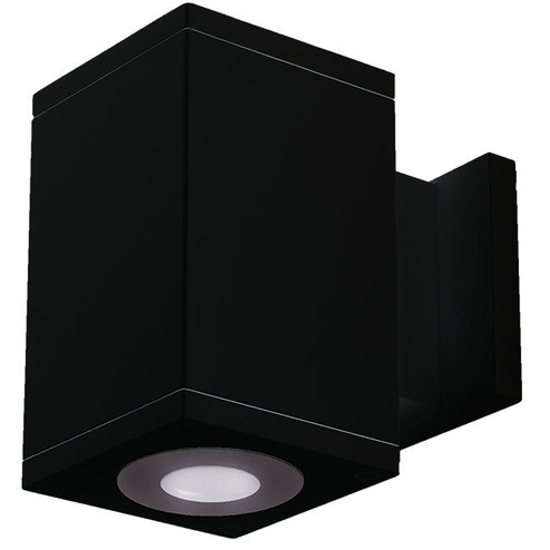 Cube Architectural Wall Sconce (1357|DC-WD05-S827S-BK)