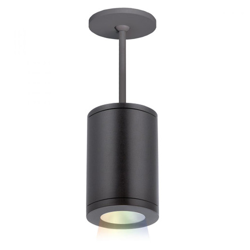 Tube Architectural 5'' LED Color Changing Pendant (1357|DS-PD05-N-CC-BK)