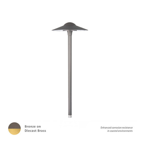 12V PATH CANOPY 8.5IN 3000K BR BZ (1357|6051-30BBR)