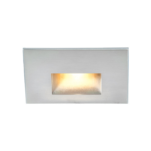 LANDSCAPE STEP 12V HORIZ RECT-ALUM - AM (1357|4011-AMSS)