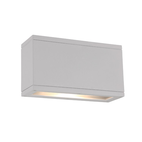 RUBIX OUTDR REC DOUBLE WALL 30W WHITE (1357|WS-W2510-WT)