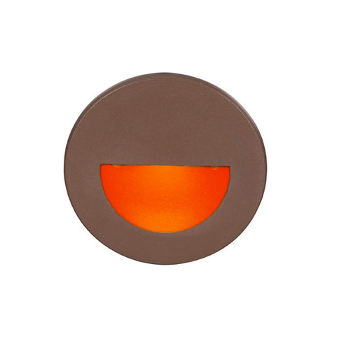 LED STEP LGT 120V CIRCULAR SCOOP RD (1357|WL-LED300-RD-BN)
