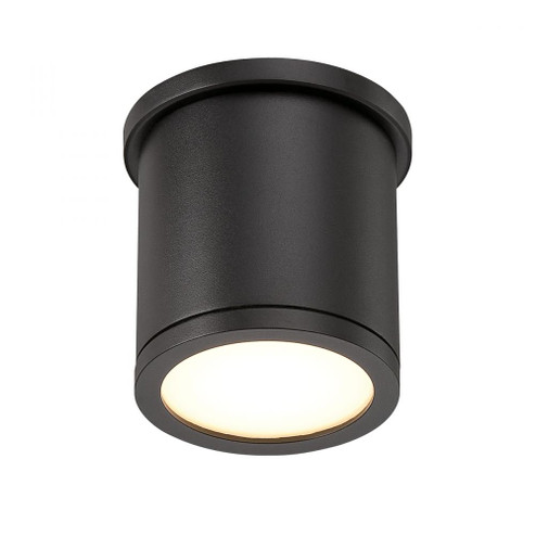 TUBE Outdoor Flush Mount Light (1357|FM-W2605-BK)