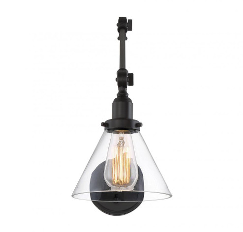 Drake 1-Light Adjustable Wall Sconce in English Bronze (128|9-9131CP-1-13)