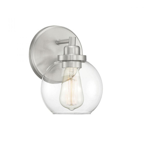 Carson 1-Light Wall Sconce in Satin Nickel (128|9-4050-1-SN)
