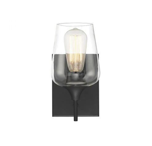 Octave 1-Light Wall Sconce in Matte Black (128|9-4030-1-BK)