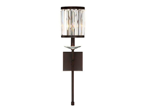 Ashbourne 1-Light Wall Sconce in Mohican Bronze (128|9-400-1-121)