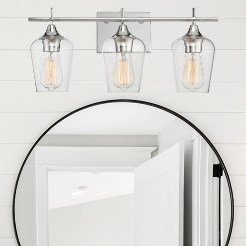 Octave 3-Light Bathroom Vanity Light in Polished Chrome (128|8-4030-3-11)