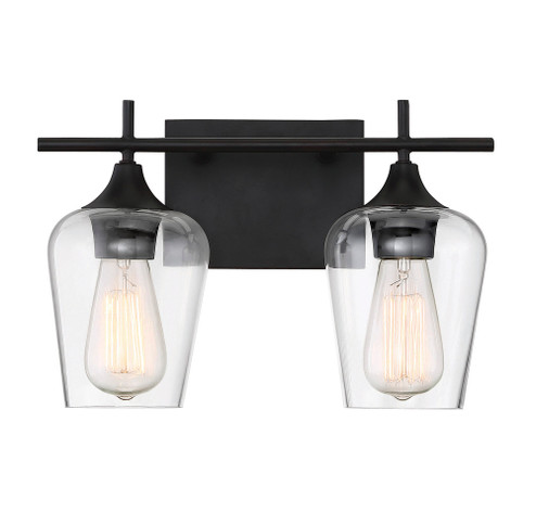 Octave 2-Light Bathroom Vanity Light in English Bronze (128|8-4030-2-13) Octave 2-Light Bathroom Vanity Light in English Bronze (128|8-4030-2-13)