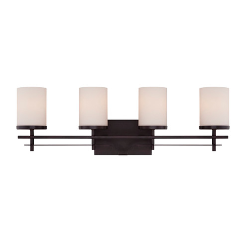 Colton 4-Light Bathroom Vanity Light in English Bronze (128|8-338-4-13)