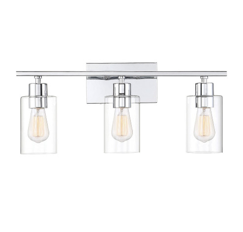 Lambert 3-Light Bathroom Vanity Light in Polished Chrome (128|8-2149-3-11)