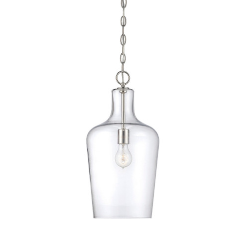 Franklin 1-Light Pendant in Polished Nickel (128|7-702-1-109)