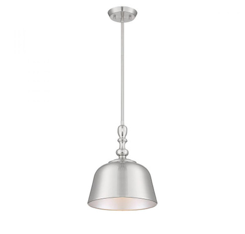 Berg 1-Light Pendant in Satin Nickel (128|7-3751-1-SN)