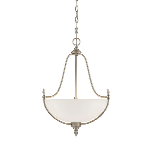 Herndon 3-Light Pendant in Satin Nickel (128|7-1004-3-SN)